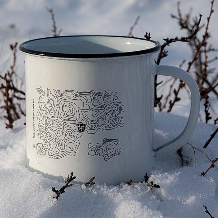 Helle Map Enamel Cup – Helle Norway USA