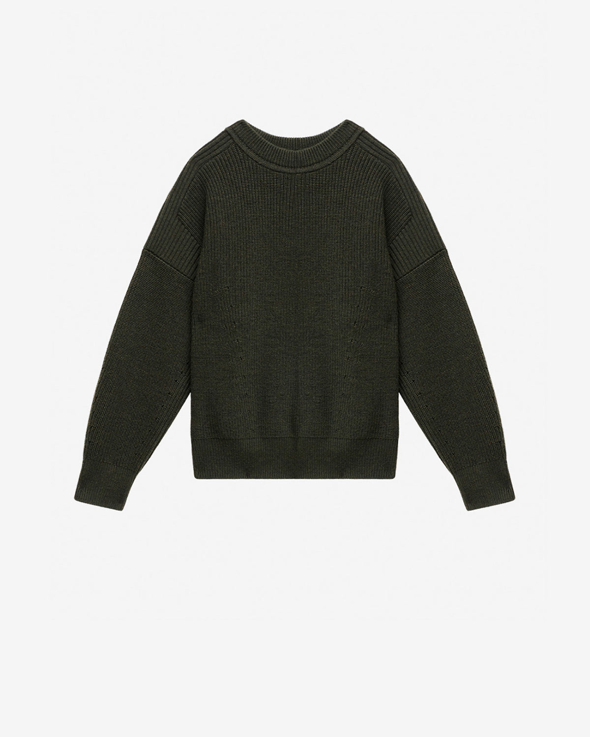 BARRY SWEATER Man khaki | ISABEL MARANT Official online store
