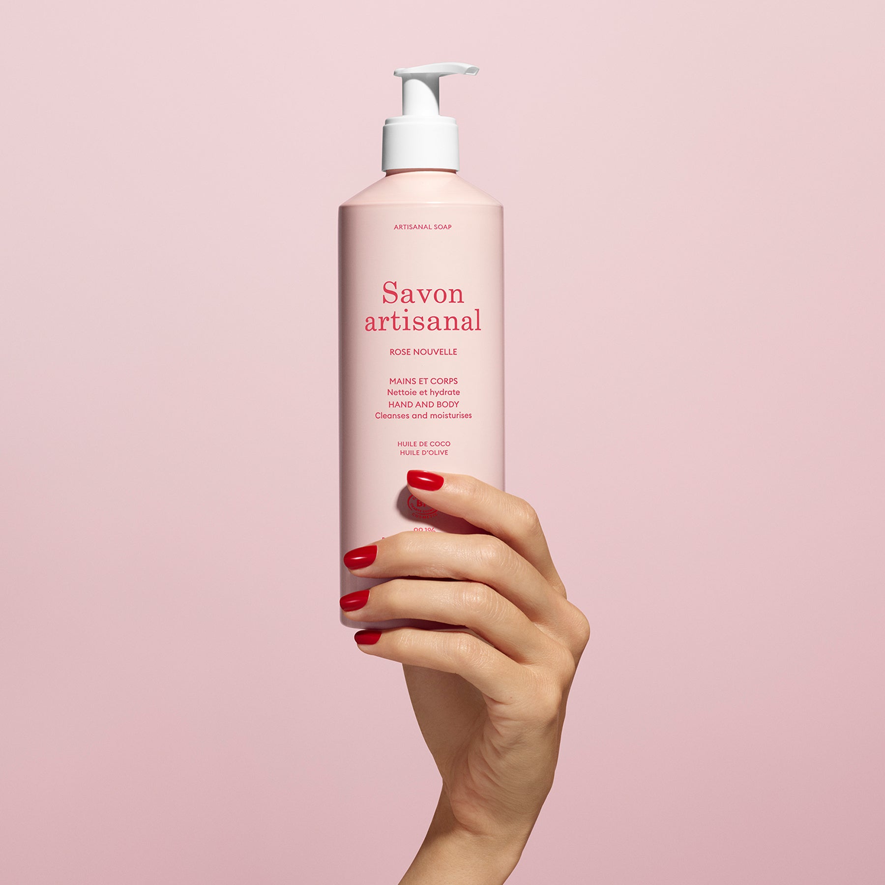 Rose Liquid Hand Soap | Manucurist