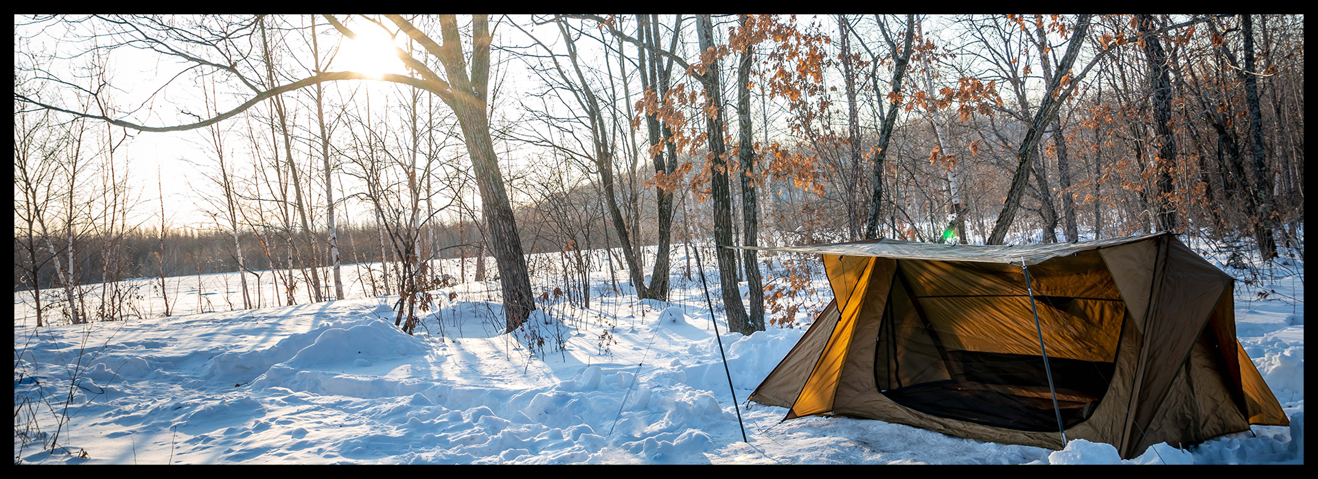 STOVEHUT パップテント 前室あり 軍幕テントPOMOLY