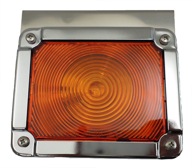 バスウィンカー　サイドウィンカー 楽天市場】トラック・バス用 LEDサイドウインカー ステー付◇クリア