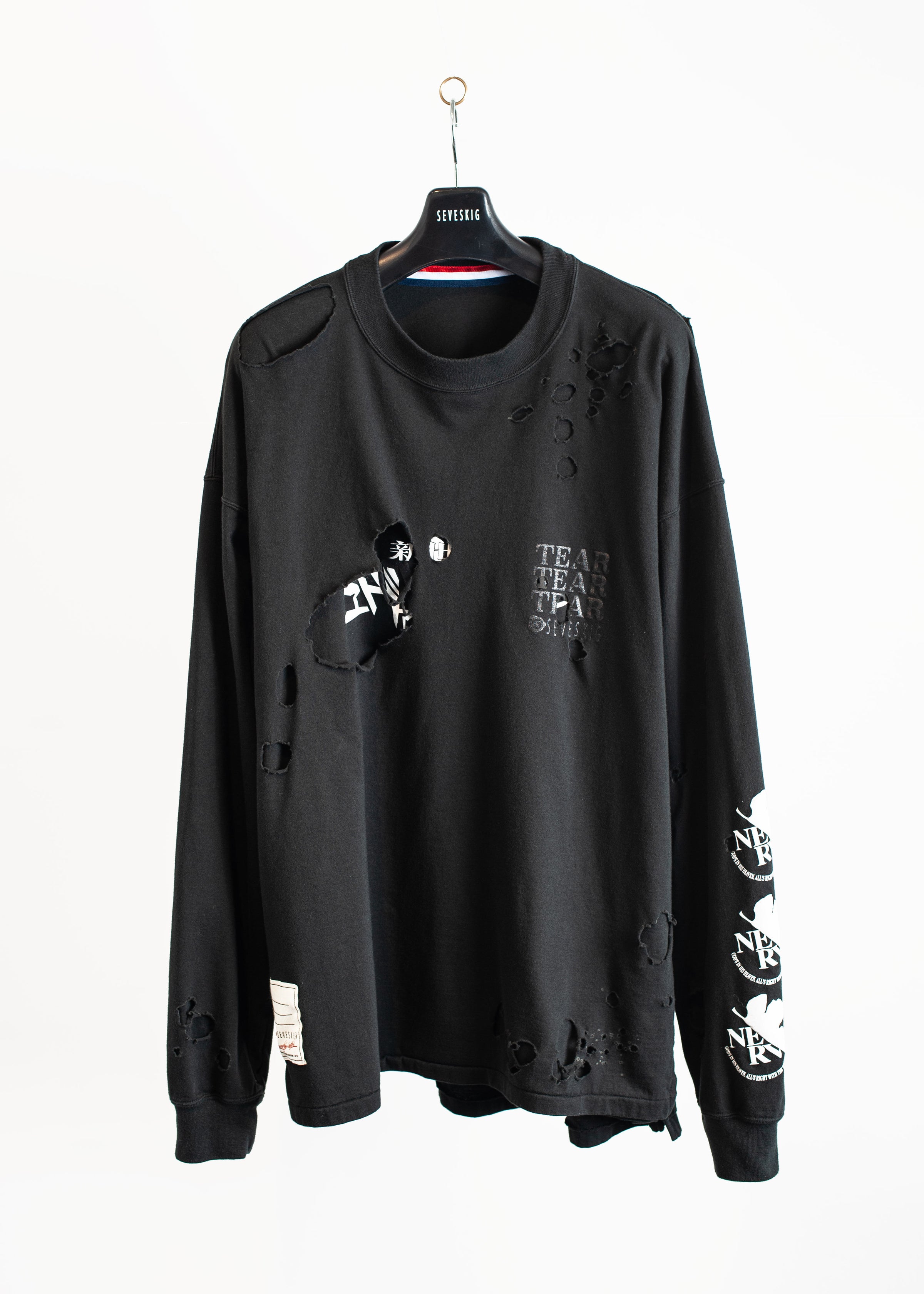 2024ss] SEVESKIG / EVANGELION L/SL Tee Ver.Ayanami – utility