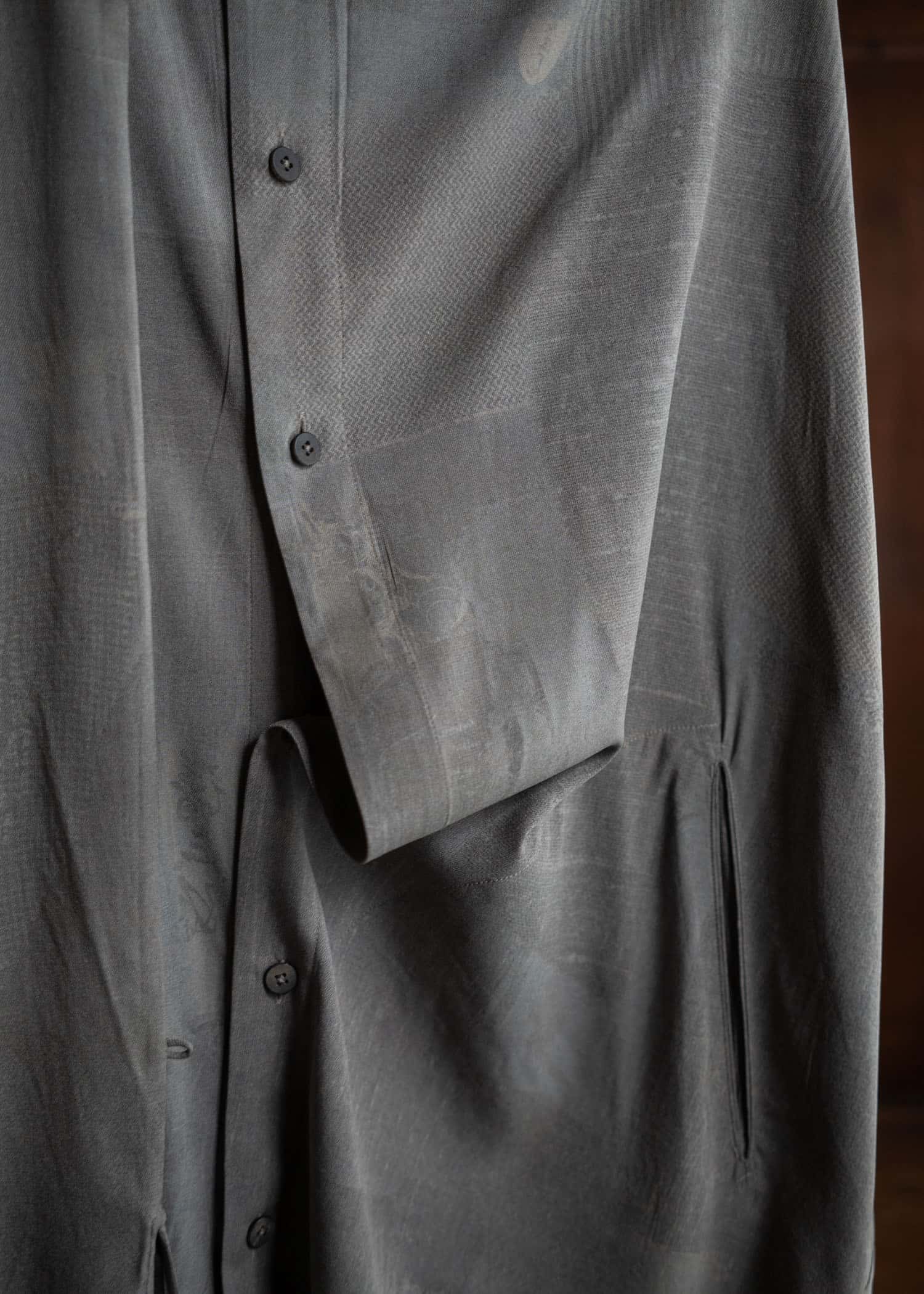 ZIGGY CHEN DECONSTRUCTED LONG SHIRT 0M2410727 – VISION OF FASHION