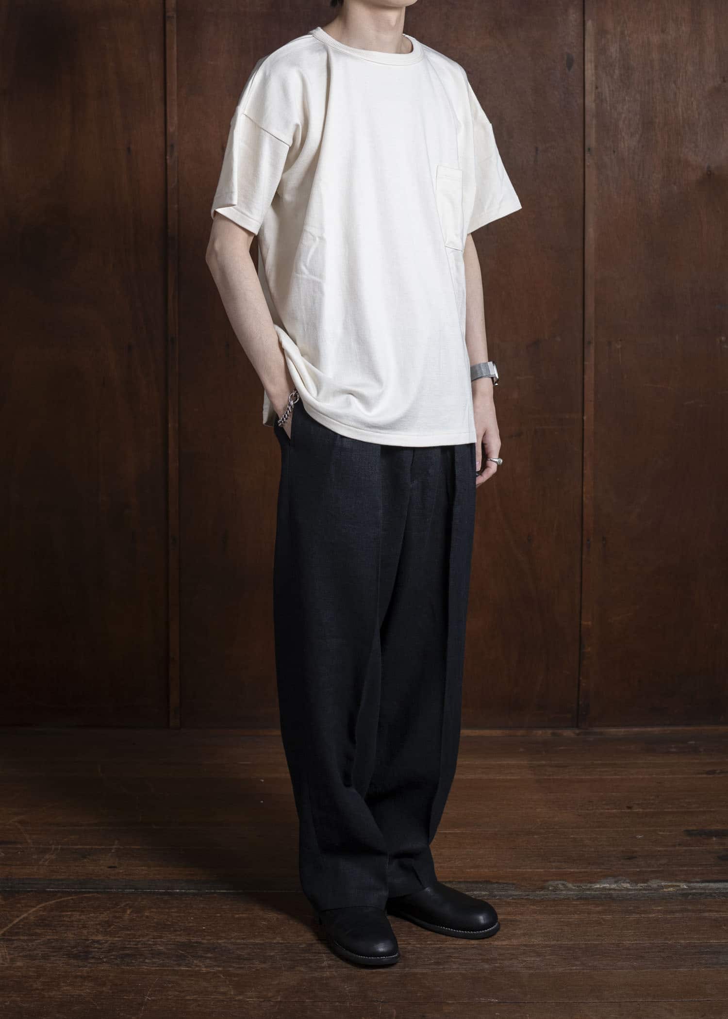 Taiga Takahashi Tee Shirt Lot.601 Ivory – VISION OF FASHION