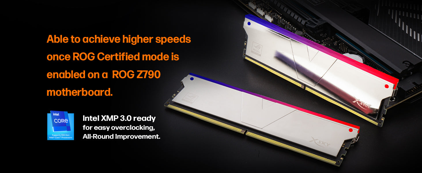 DDR5 | [Manta] ROG-Certified XSky RGB | 64GB (32GBx2) | インテル