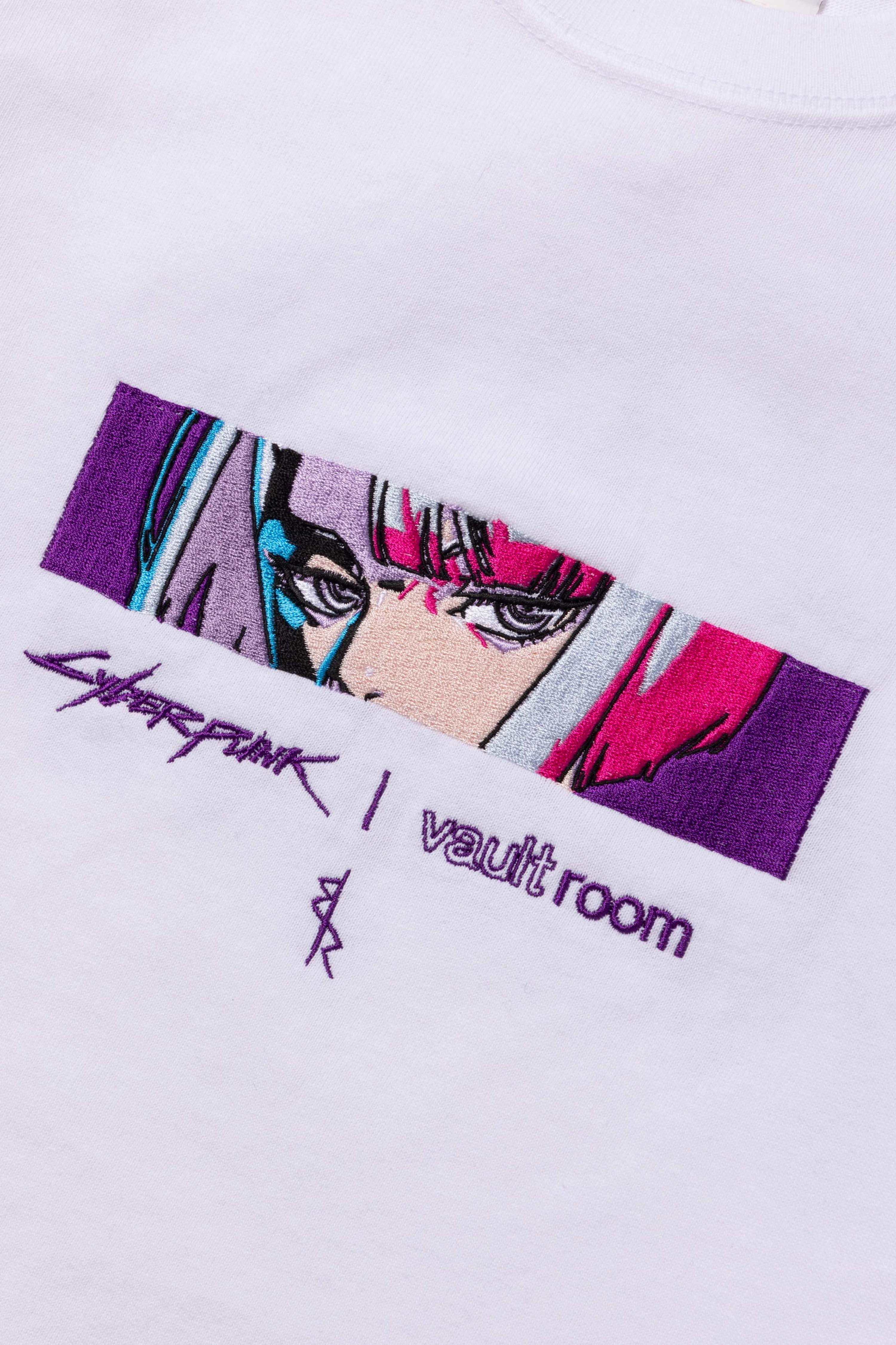 VR × CYBERPUNK LUCY TEE / WHT – VAULTROOM