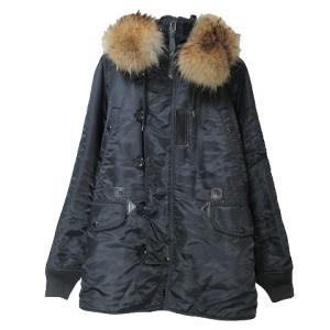 N-3B フライトジャケット コート 中綿 ミリタリー ファー フード