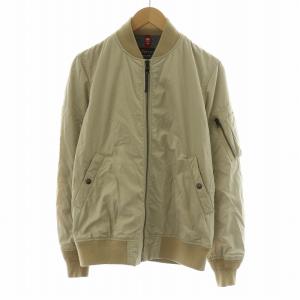 90s ヴィンテージ MA-1 フライトジャケット 中綿ブルゾン USA製 MIL-J