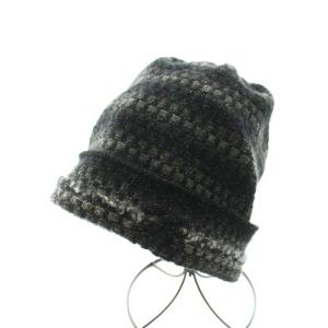 ニット帽 ビーニー ニットキャップ 帽子 ココマーク ラメ糸 カシミヤ