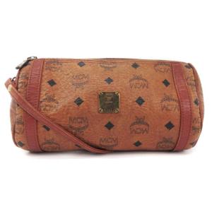 ショルダーバッグ 皮革 レザー ロゴ 茶 ブラウン（2024/10/24買取