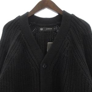 GU コラボ 351-338474 ローゲージ オーバーサイズ カーディガン