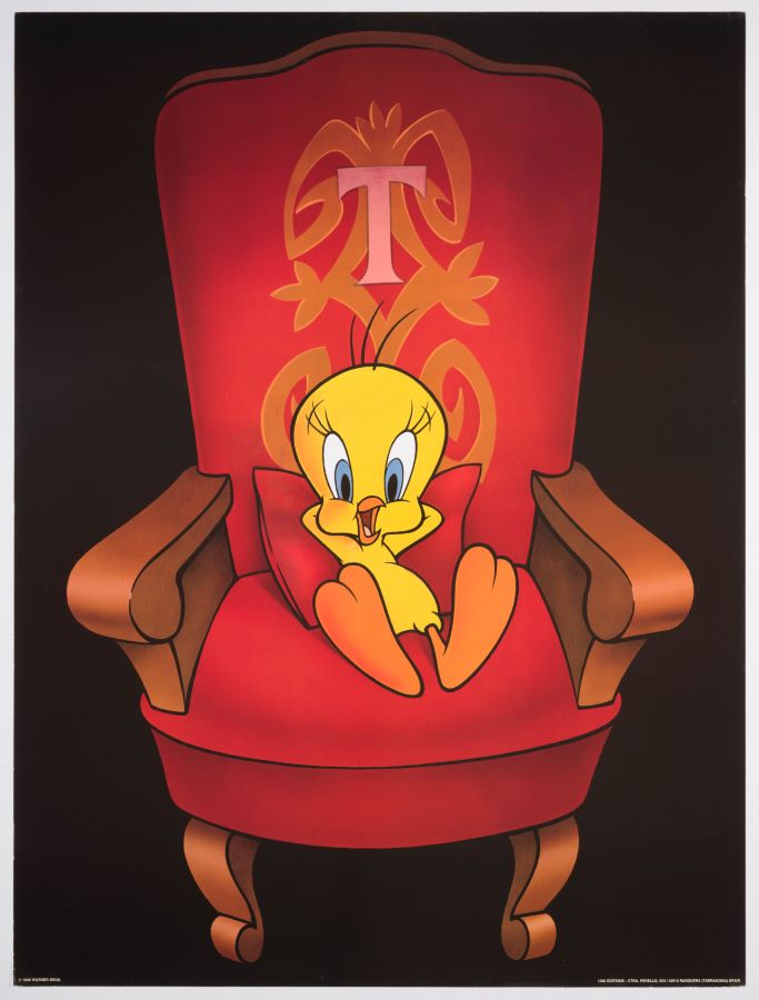Tweety Lounging Limited Edition Poster - ID: janlooney22309 | Van