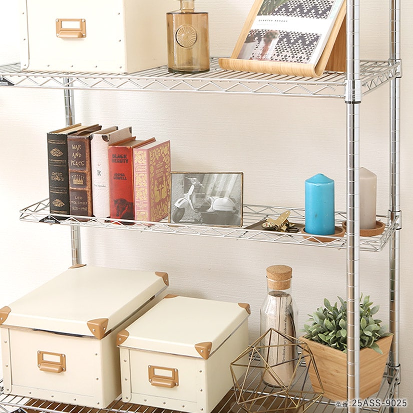 週末限定10%OFF】 [25mm]アディショナルシェルフ後付けハーフシェルフ