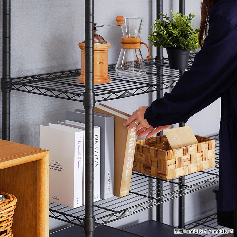 週末限定10%OFF】 ルミナスノワールフリーラック5段80W | ルミナス