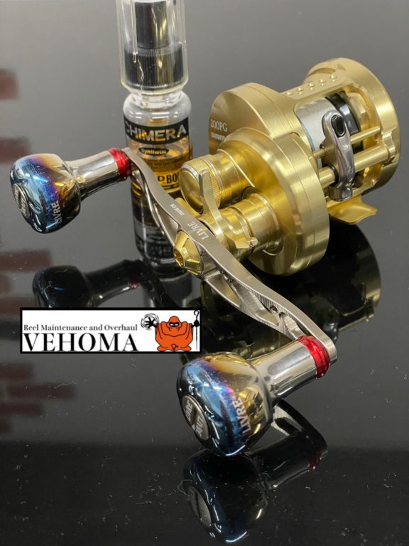 シマノ 16メタニウムMGL XG オーバーホール ギア異音 - 関西・兵庫で