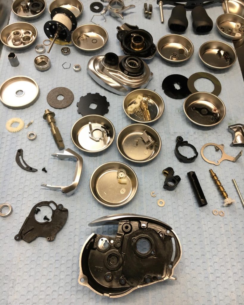 シマノ 16メタニウムMGL XG オーバーホール ギア異音 - 関西・兵庫で