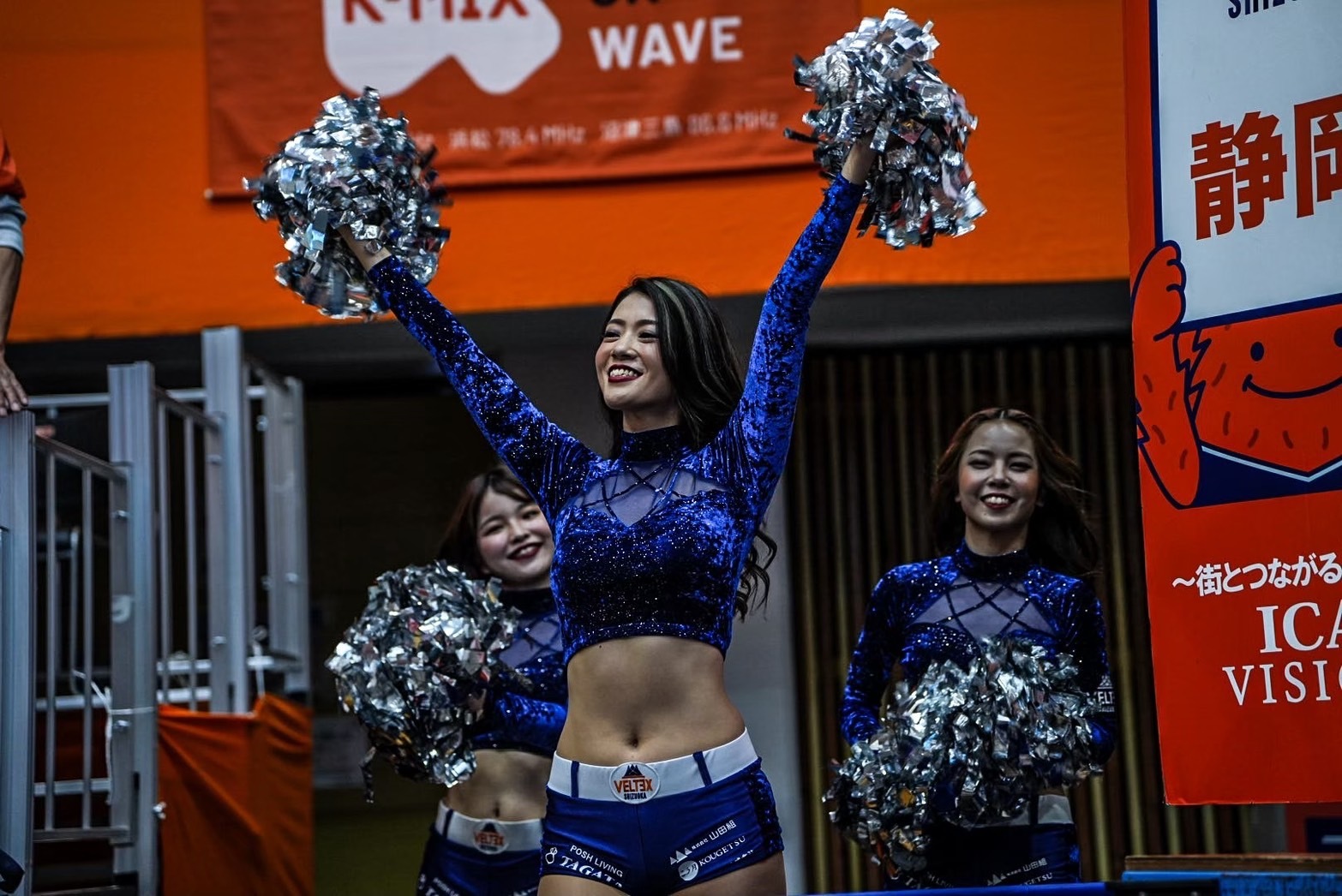 専属チアリーダーVELUNAメンバーの負傷及び今後の出演について