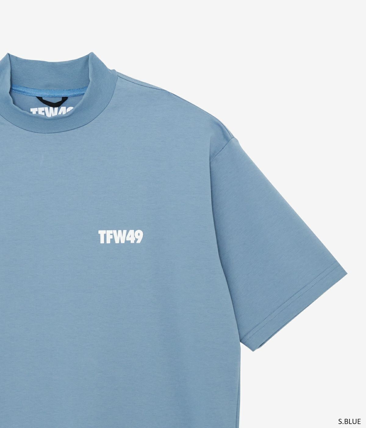 TFW49 - HALF MOCKNECK TEE | モックネックシャツ | S.ブルー | メンズ
