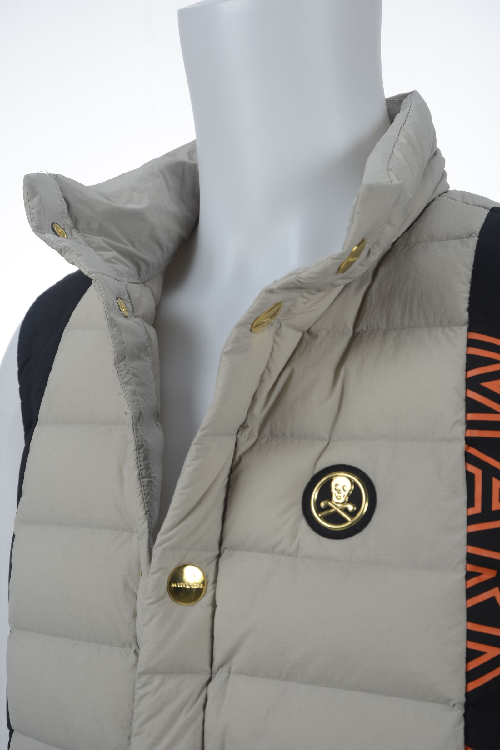 MARK&LONA - エレガントスタイル ライトダウンベスト | グレー