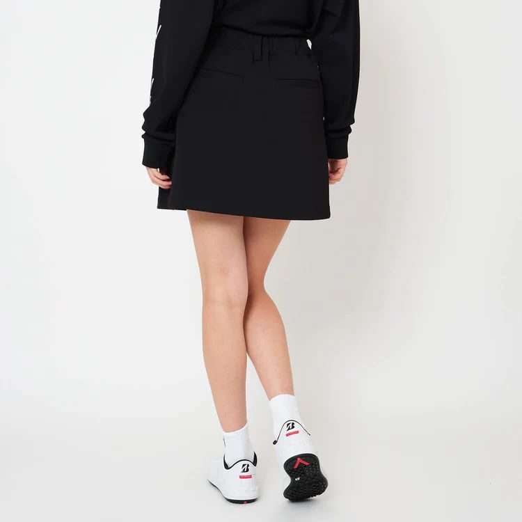 DECEMBERMAY ディセンバーメイ ゴルフ スカート ブラック 黒