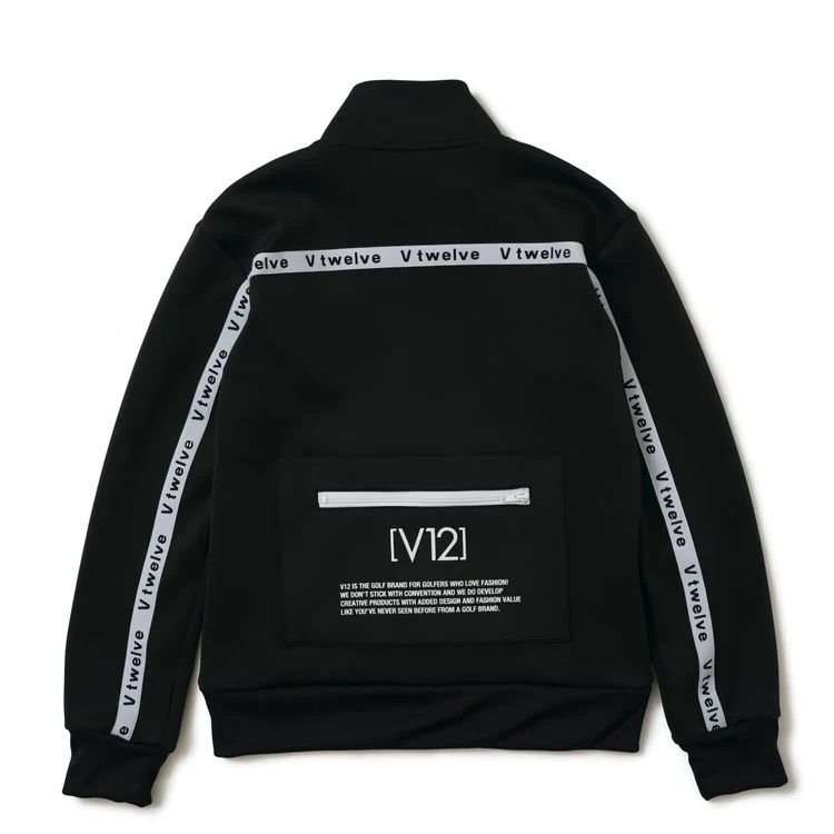 V TWELVE MAG TAPE JKT ブラック L V12 - MAG TAPE JKT | ブルゾン