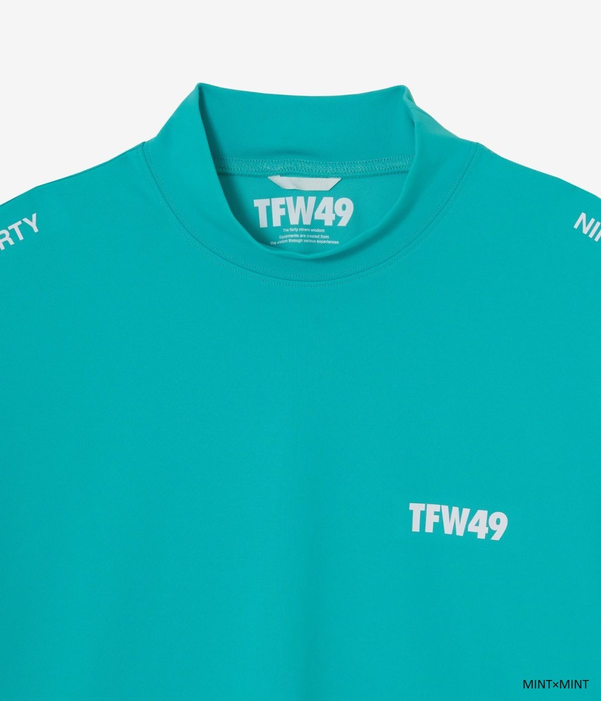 TFW49 - RELAX MOCK NECK T | モックネックシャツ | ブラック×ネイビー