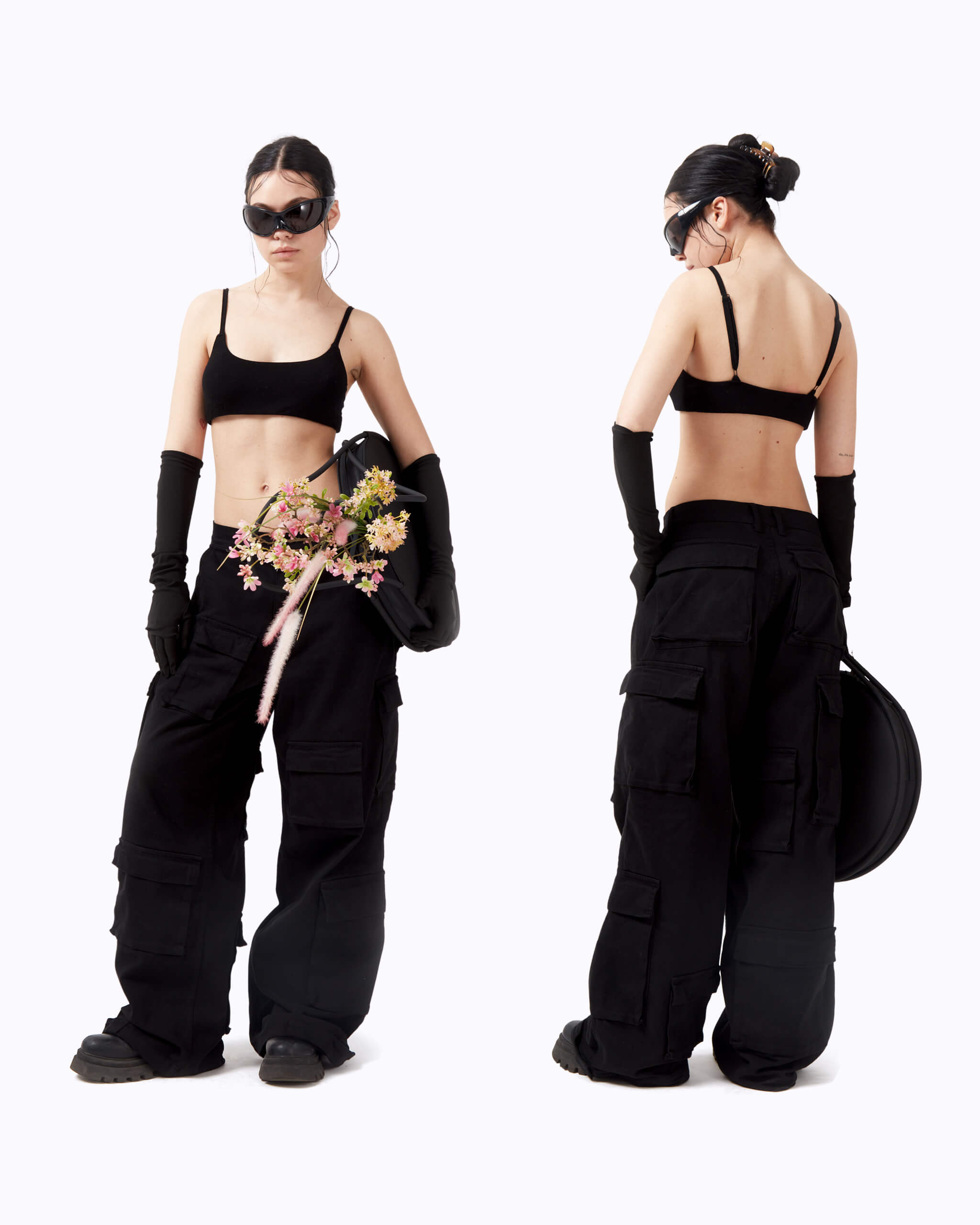 MULTI POCKET CARGO PANTS - VISIO