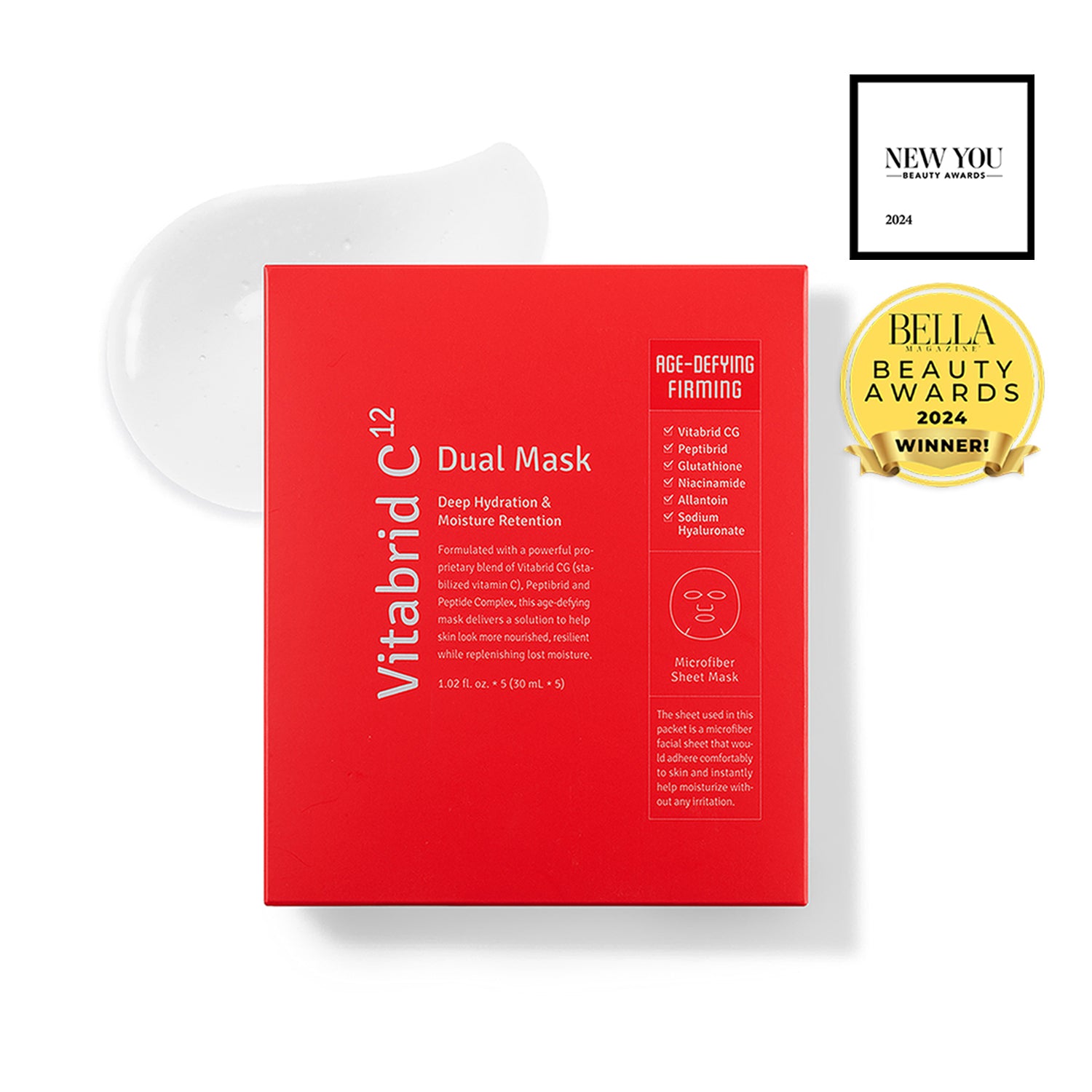 Hypoallergenic Dual Mask: Age-Defying, Firming, Hydration