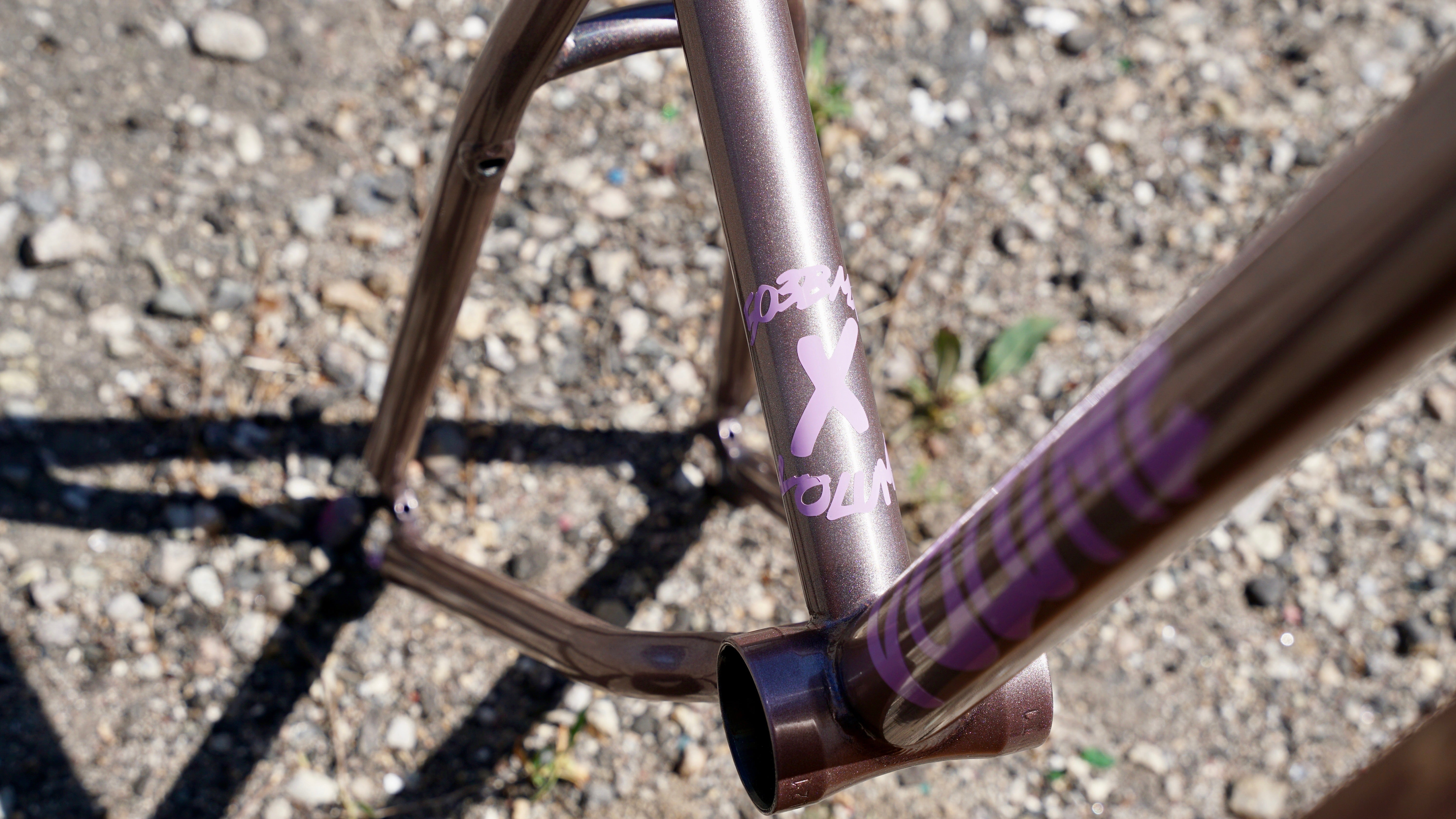 503 BMX x Volume - Voyager XL Frame Rose Gold – Volume Bikes