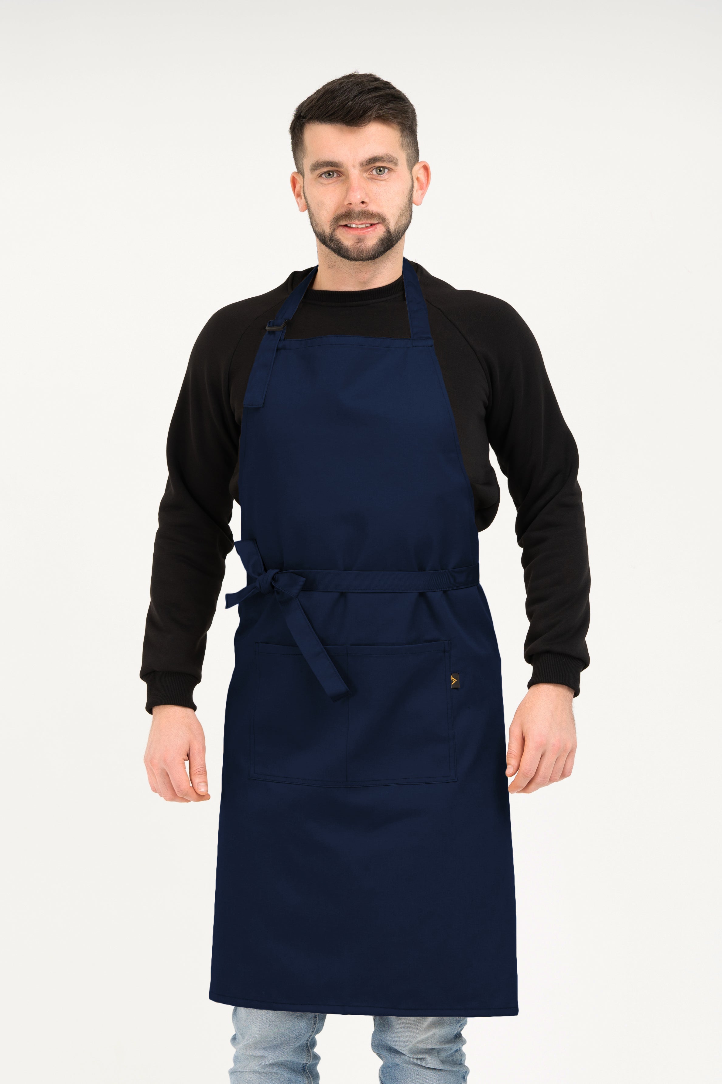 Apron Latte Extended Dark Blue - VSETEX