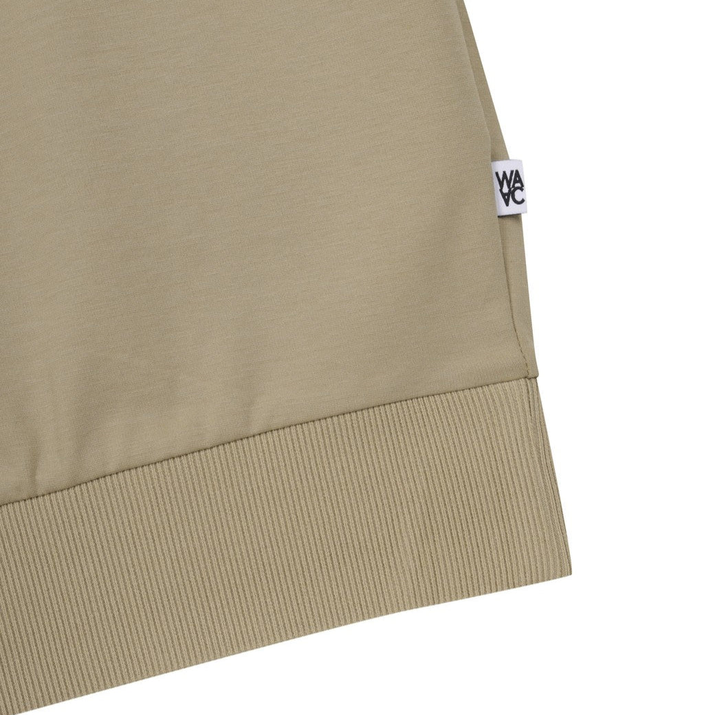 WEB限定】MEN WAACKYスウェットポロシャツ ベージュ