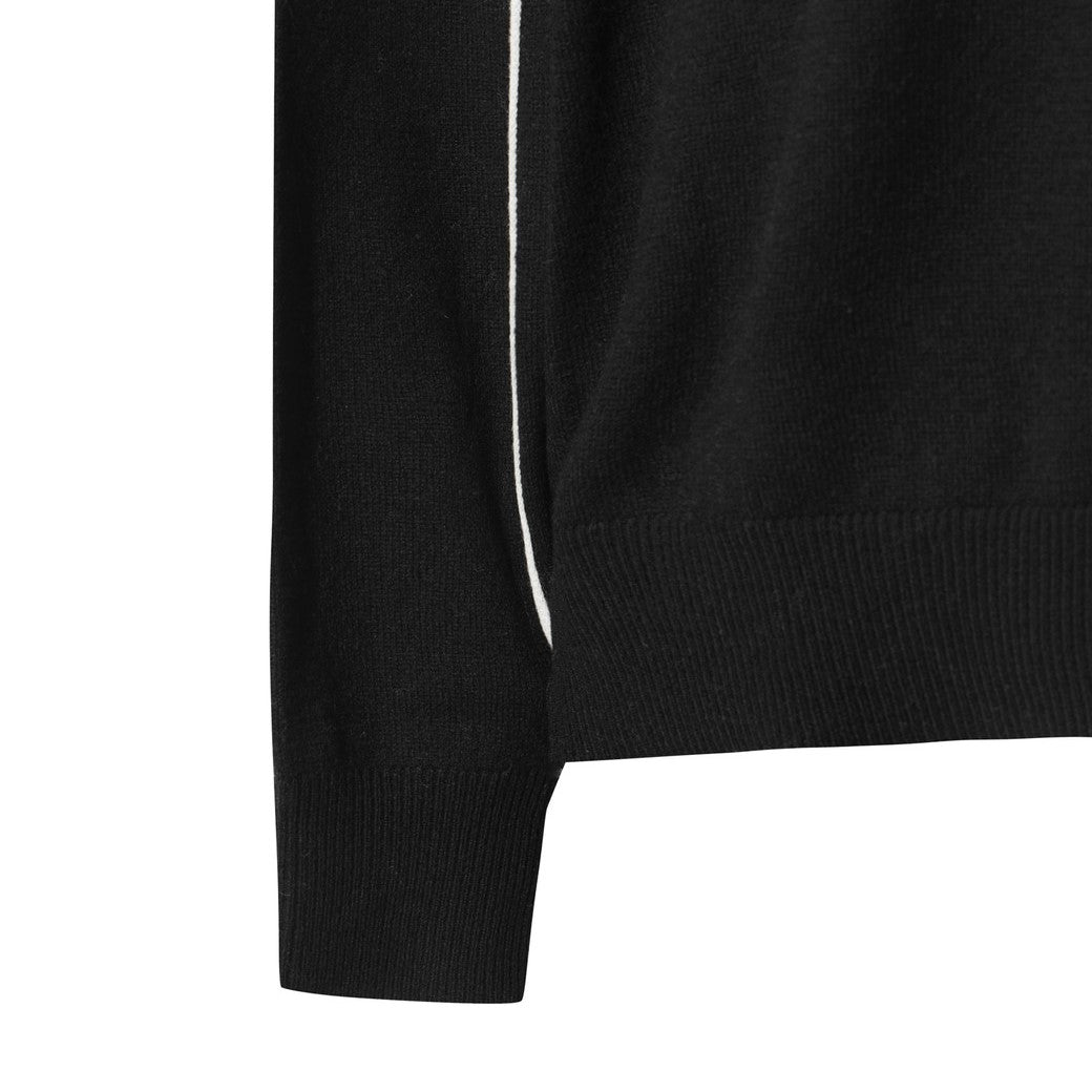MEN PLAYERS EDITION クルーネックセーター ブラック
