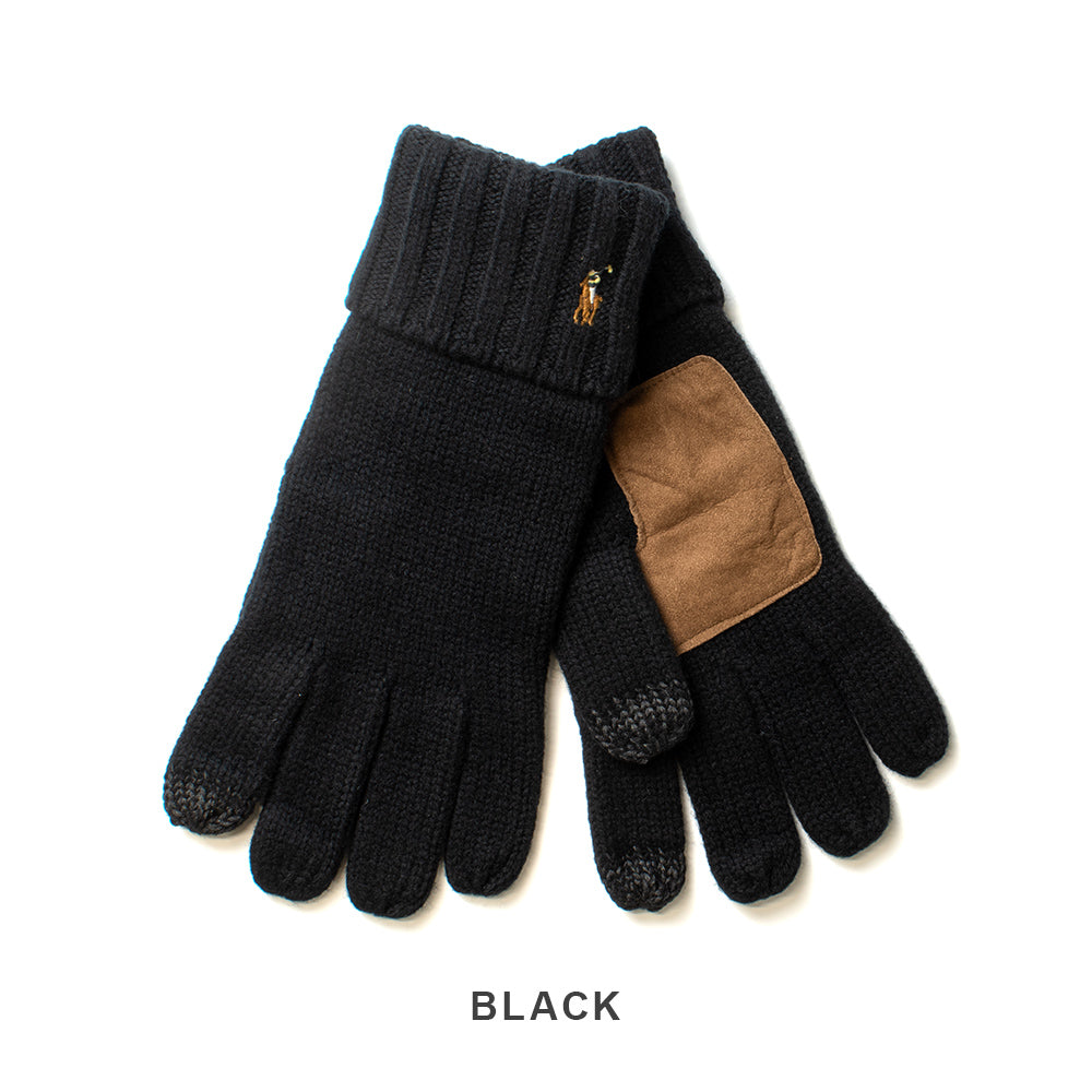 ポロ ラルフローレン 手袋 メンズ レディース ニットグローブ POLO