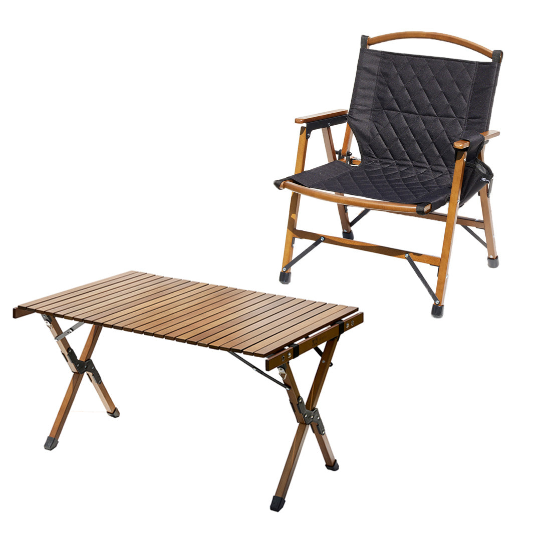 WAQ Folding Wood Chair ウッドチェア アウトドア用ウッドチェア