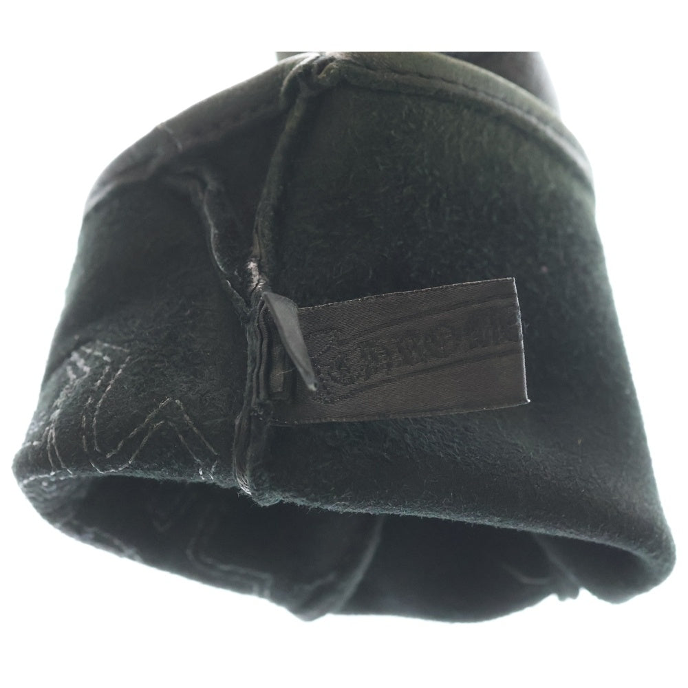 CHROME HEARTS(クロムハーツ) 3CEM CRS GLOVE セメタリークロス レザー