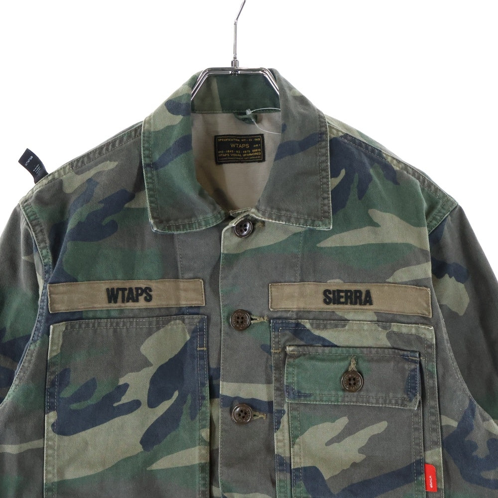 WTAPS(ダブルタップス) 16AW 162LTDT-SHM02 HBT LS 02 SHIRT
