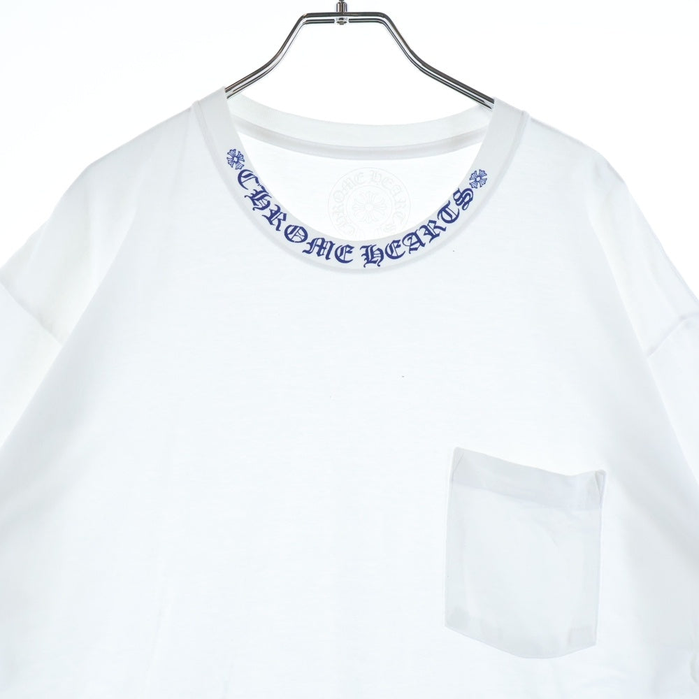 CHROME HEARTS(クロムハーツ) NECK LOGO S/S TEE ネックロゴプリント