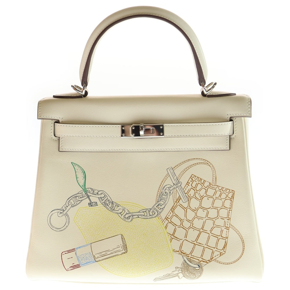 HERMES(エルメス) ケリー25 インアンドアウト 内縫い ナタ スイフト