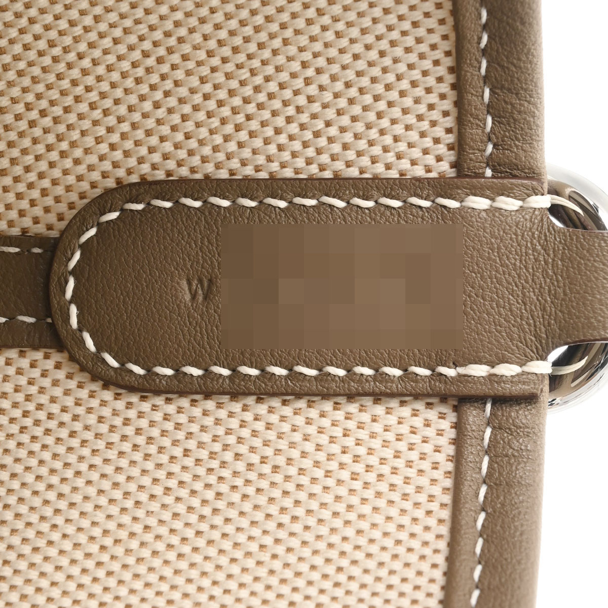 エルメス インザループ 18 エクリュ/エトゥープ トワルアッシュ/ヴォー