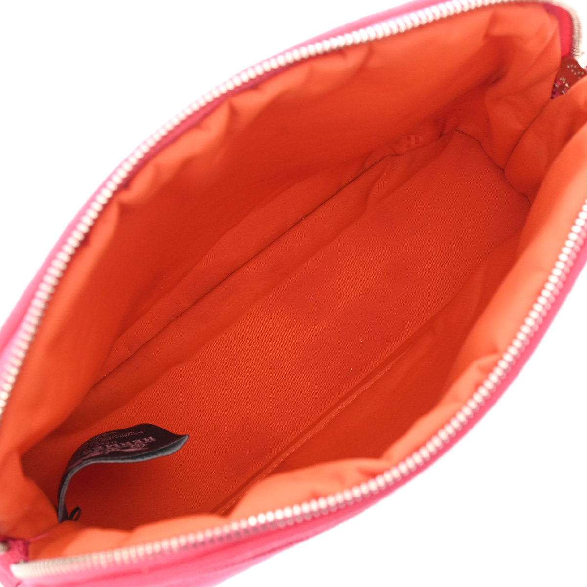 エルメス ボリード ポーチ ミニ ピンク コットン ユニセックス 【中古