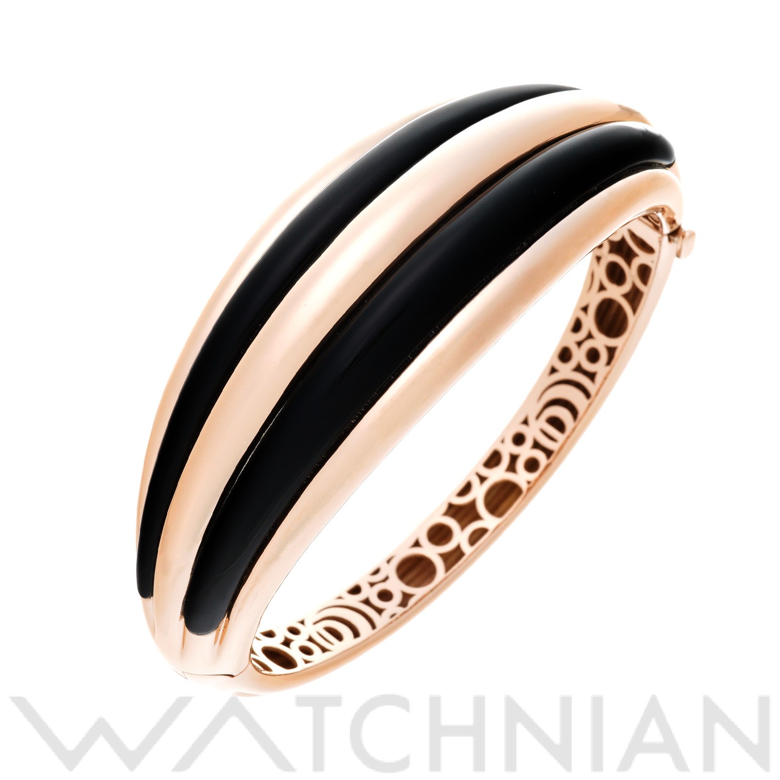 DAMIANI ピンクゴールド ダイヤモンド バングル Mサイズ