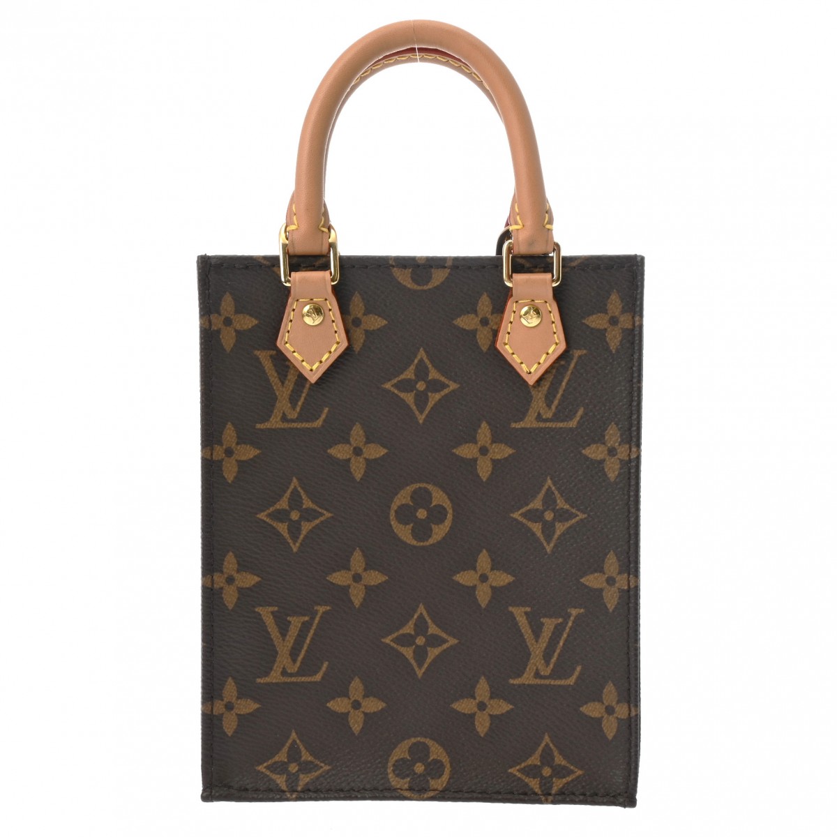 ルイ ヴィトン プティット サックプラ 2WAY ブラウン M69442