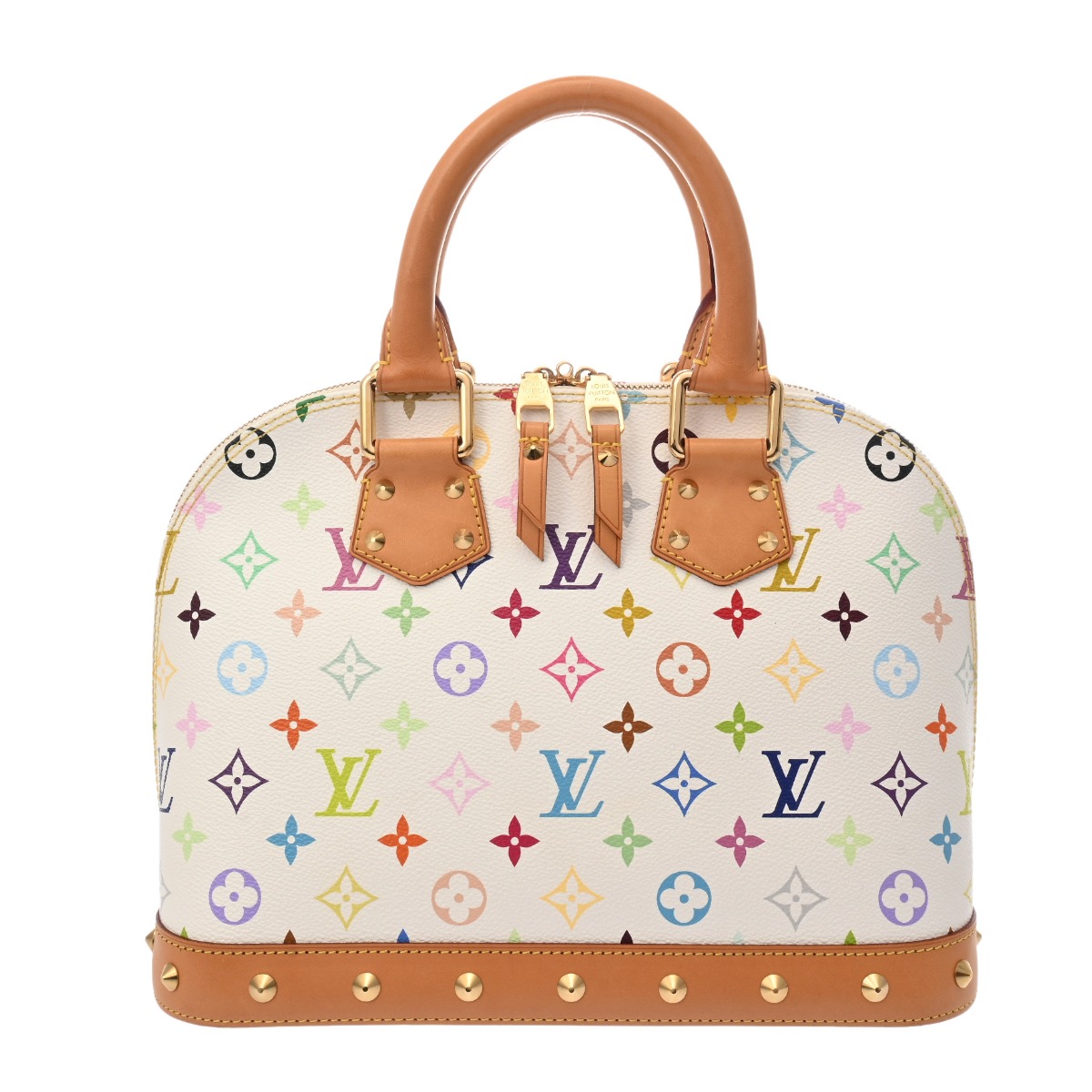 ルイ ヴィトン モノグラムマルチカラー アルマ PM ブロン M40443
