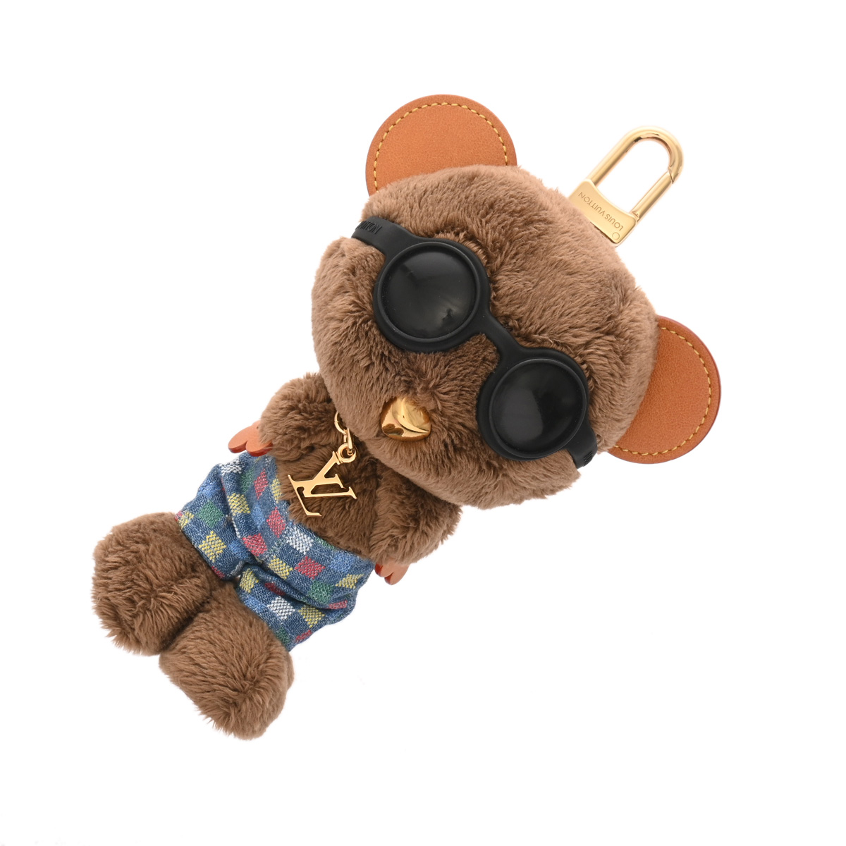 ルイ ヴィトン バッグチャーム LV ルイ ベア ブルー M03178 フェイク
