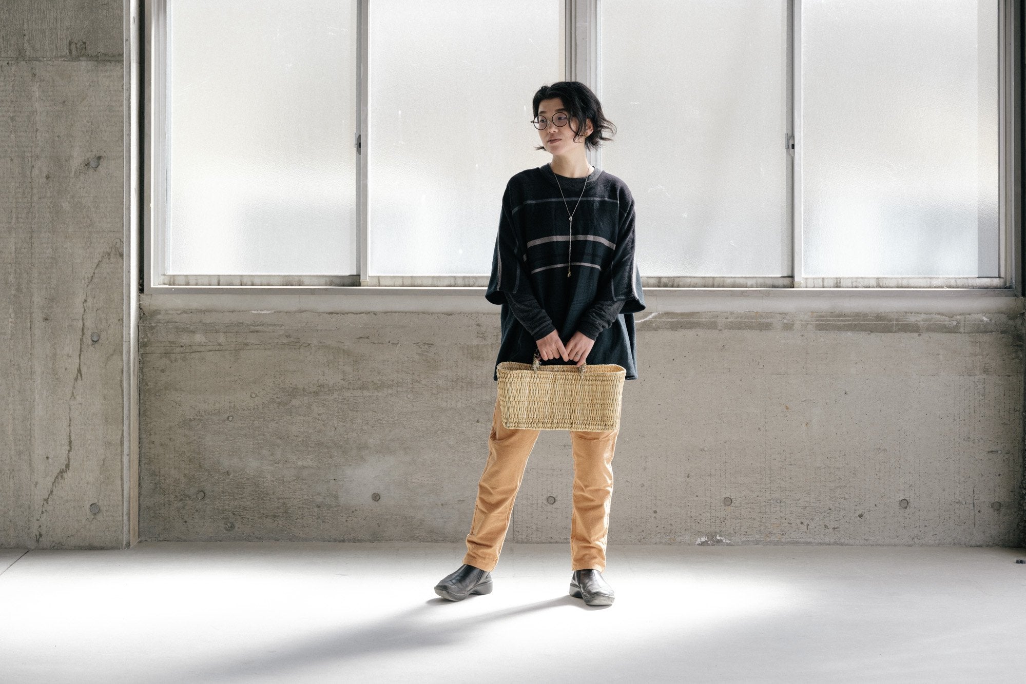 もんぺ 綿モール MUJI｜うなぎの寝床