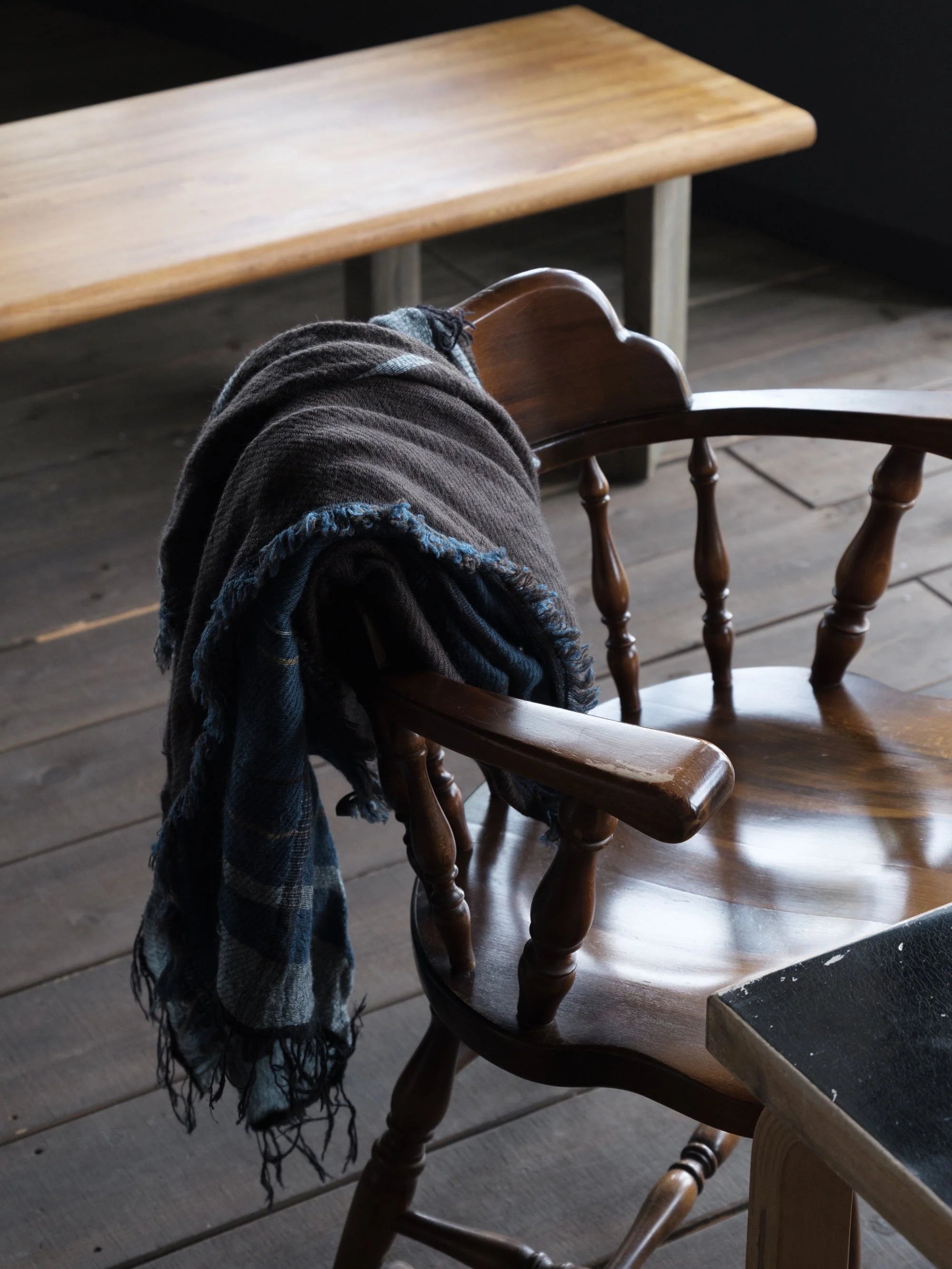 roots shawl BIG wool｜tamaki niime 玉木新雌