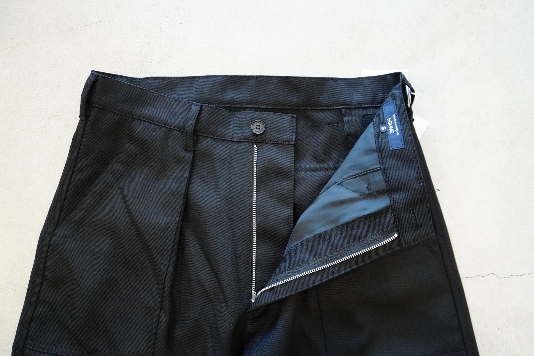 COOME des GARCONS HOMME ベイカーパンツ COMME des GARCONS HOMME コムデギャルソン オム 綿タイプライター