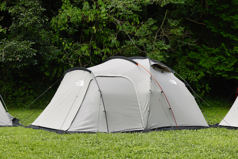 ザ・ノース・フェイスのテント、LANDERに難燃性を備えたTCシリーズ登場