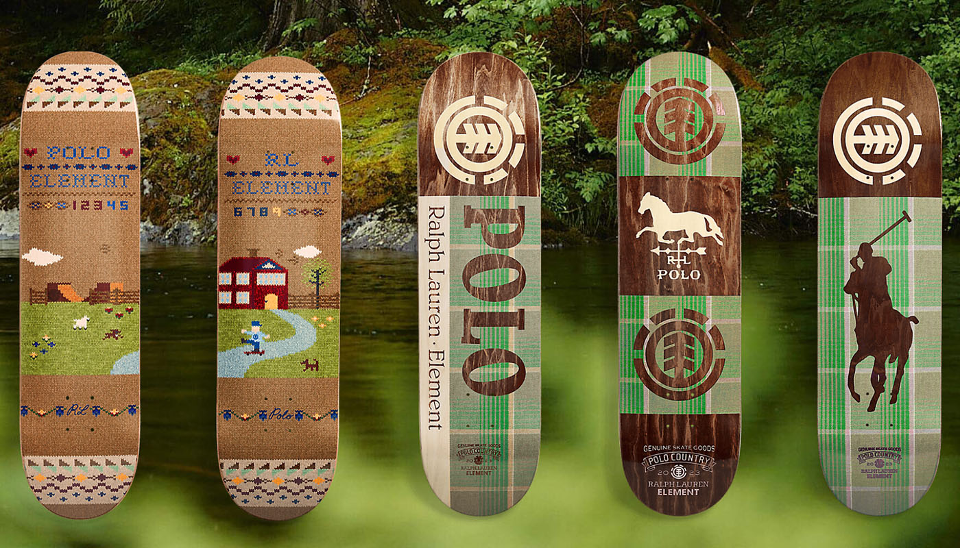 ポロ ラルフ ローレンとエレメントがコラボ！ スケートとアウトドアの