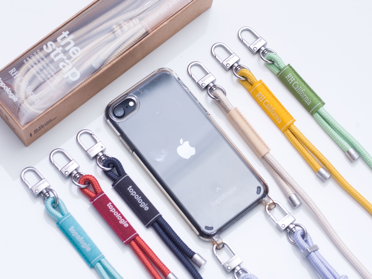 ロンハーマンがトポロジーに別注。鮮やかカラーなスマホストラップが